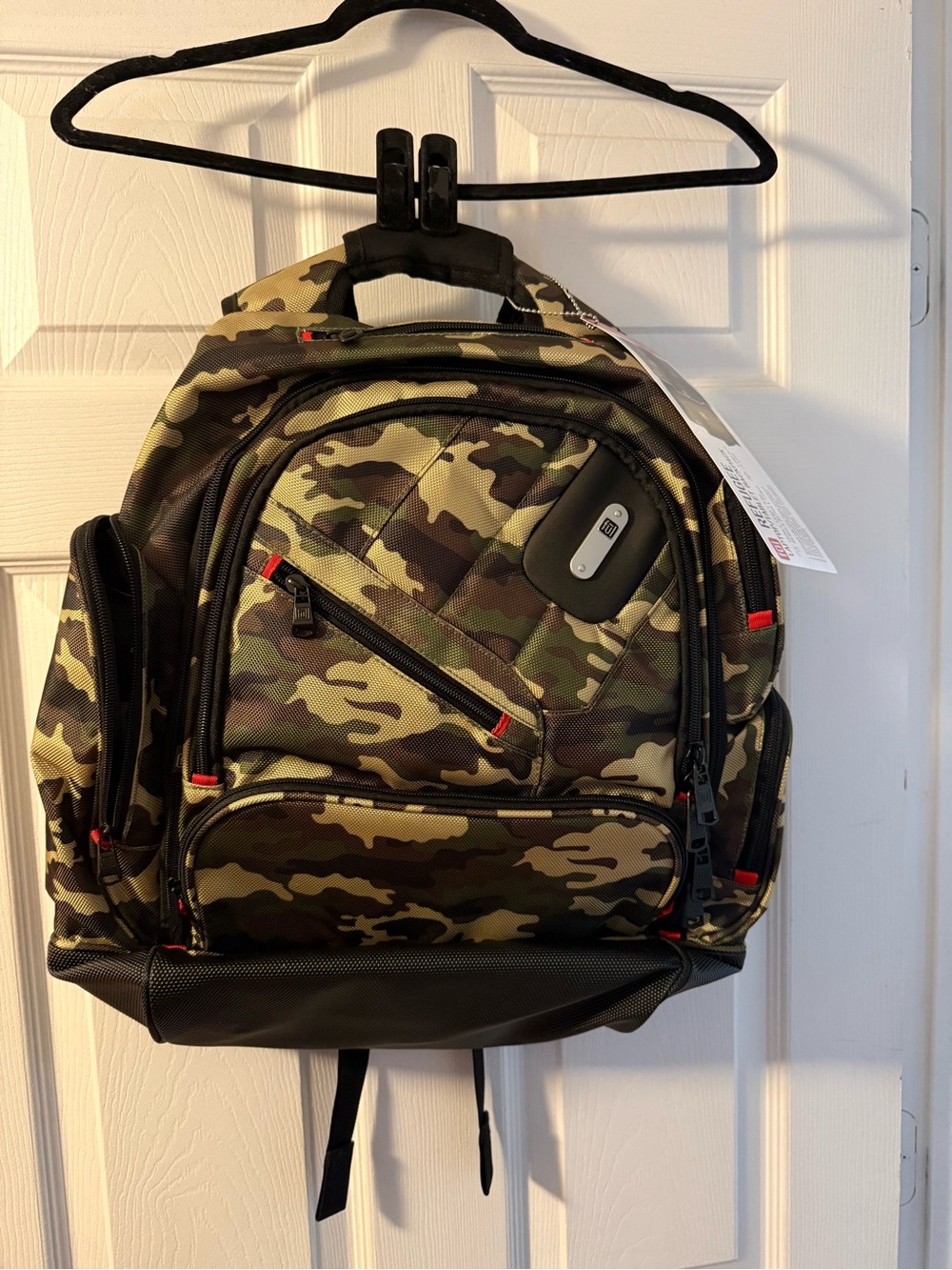 #820 NWT FUL Refugee Woodland Camo Laptop Backpack 15” Tech Travel Bag